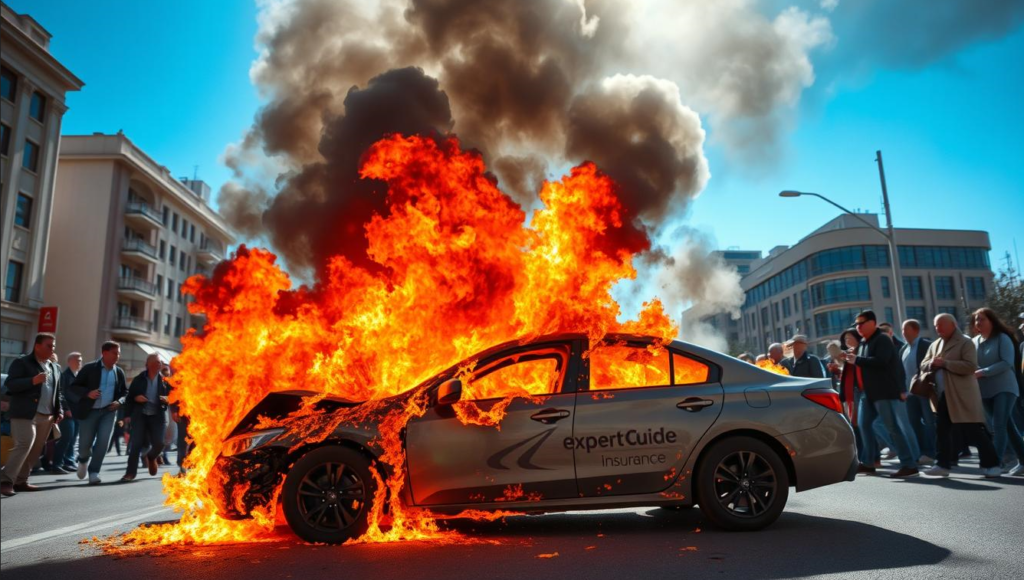 My Car Caught On Fire Will My Insurance Cover It